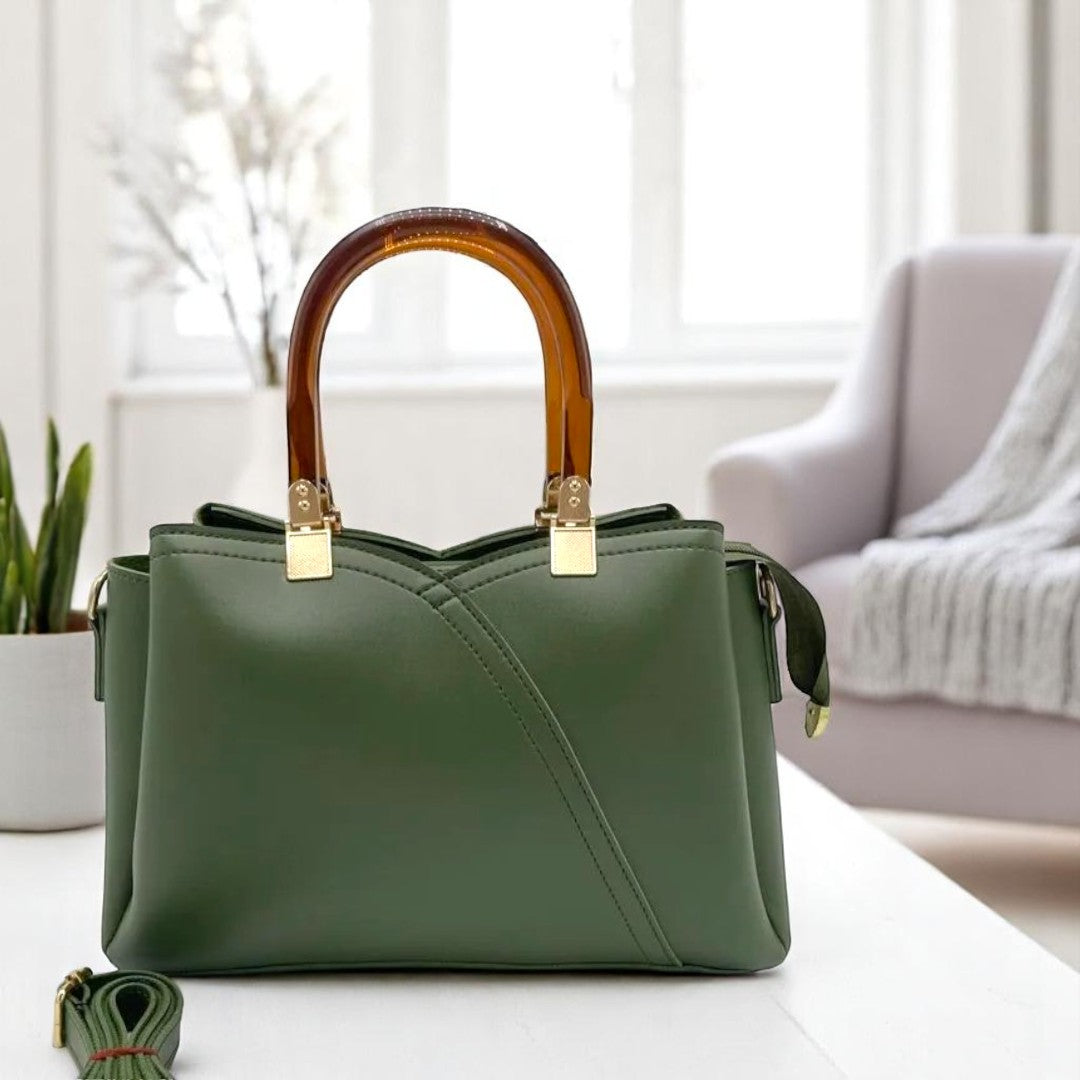 VIB - 011 ( Green - Stylish Bag )