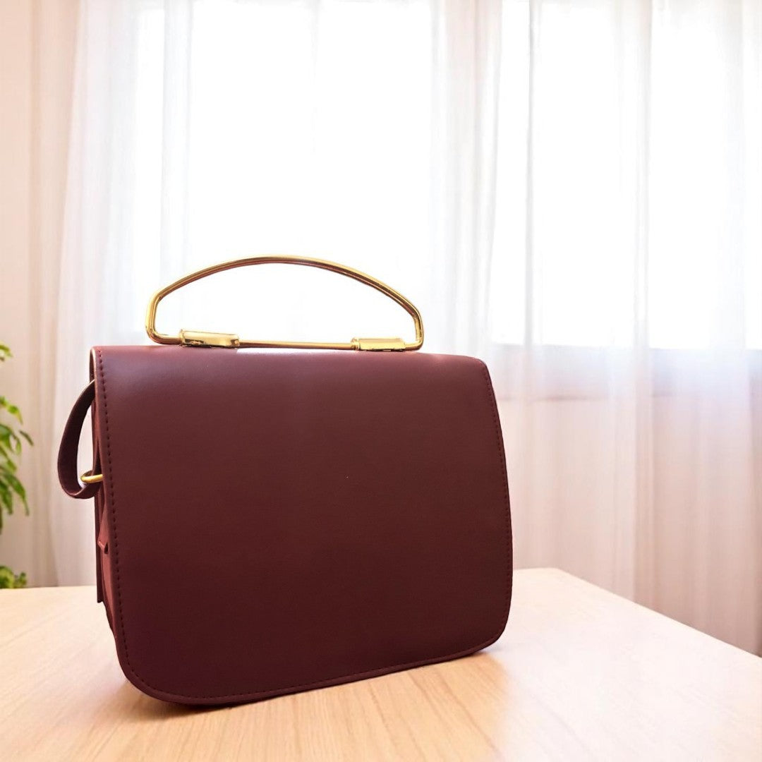 VIB - 004 (Red - Stylish Handbag )