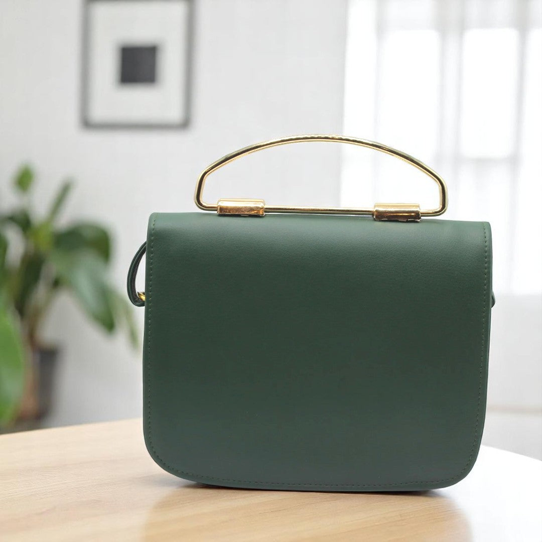 VIB - 004 ( Green - Stylish Handbag )