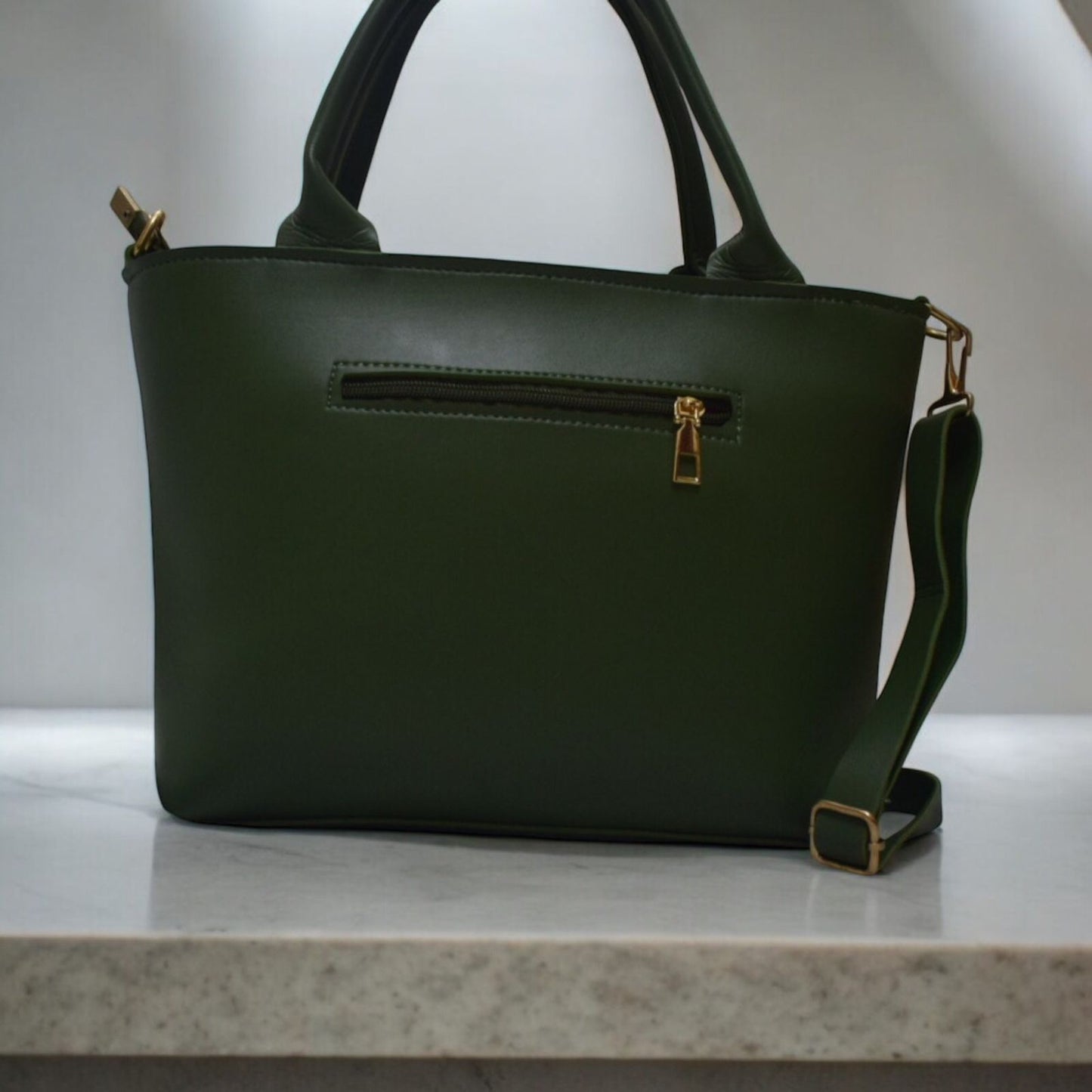 Green Charm (1 piece Stylish Ladies HandBag)