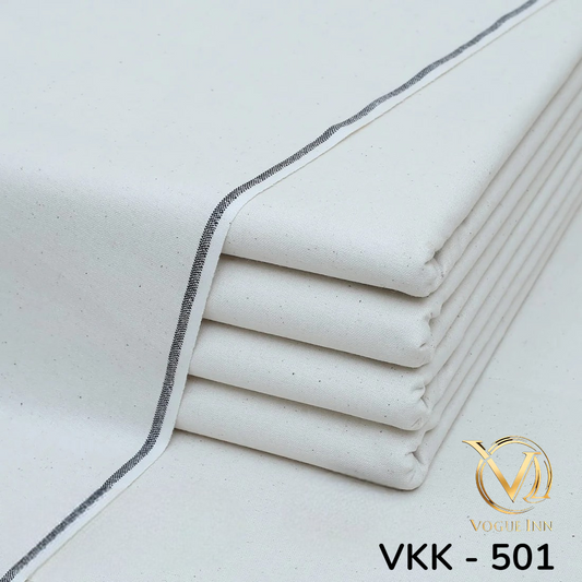 White Karandi Khaddar ( VKK - 501 )
