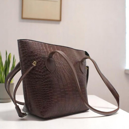 VIB - 015 ( Brown - Stylish Bag )