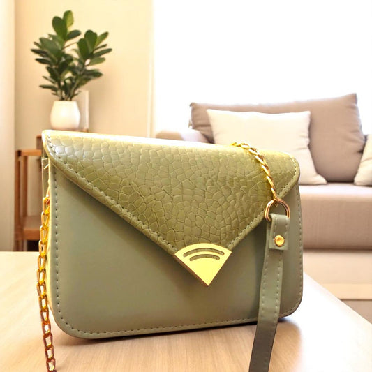 VIB - 006 ( Greenish - Stylish Handbag )