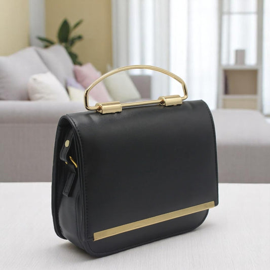 VIB - 004 ( Black - Stylish Handbag )