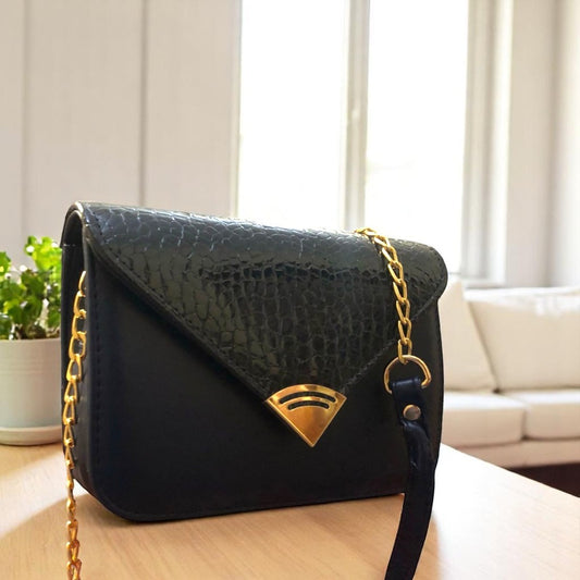 VIB - 006 ( Black - Stylish Handbag )