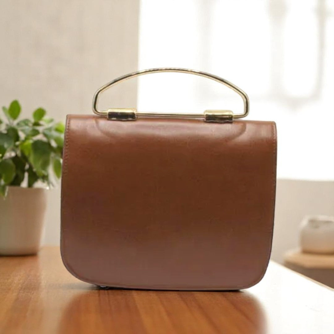 VIB - 004 ( Brown - Stylish Handbag )