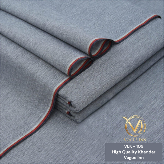 Elegant Grey Lawn Khaddar ( VLK-109 )