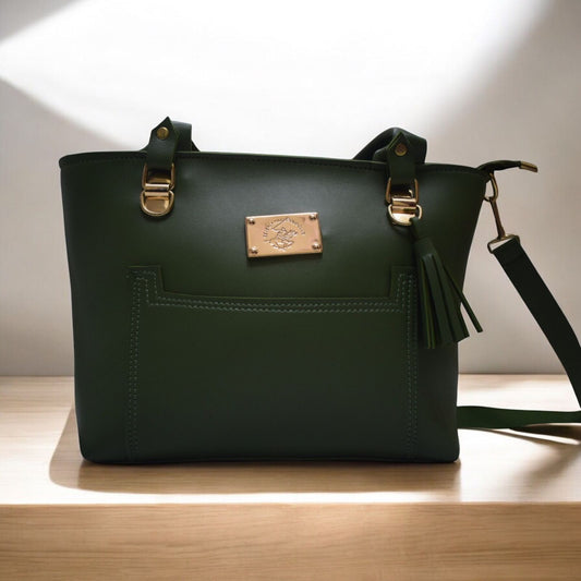 Green Charm (1 piece Stylish Ladies HandBag)