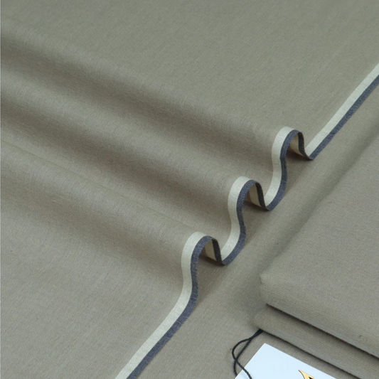 Plain Beige Cotton Khaddar ( VCK-011 )